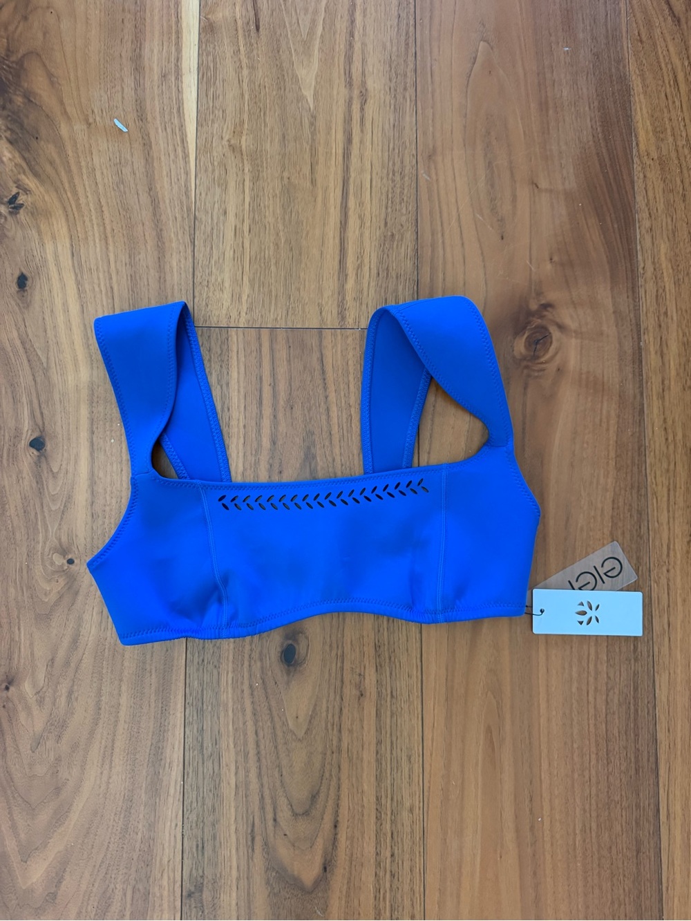 GIGI C Colbalt Blue Tabitha Bikini Top